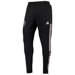 Inter Miami CF Mens Adidas Tapered Sweatpants / Black